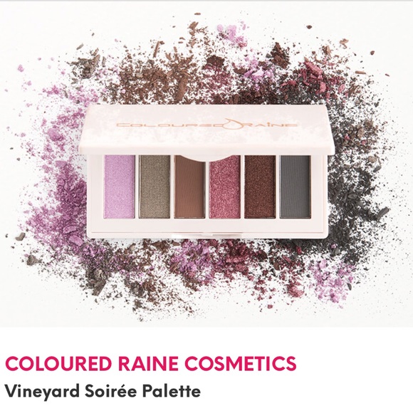 🌈2/30🌈COLOURED RAINE COSMETICS Eyeshadow Palette - Picture 4 of 6